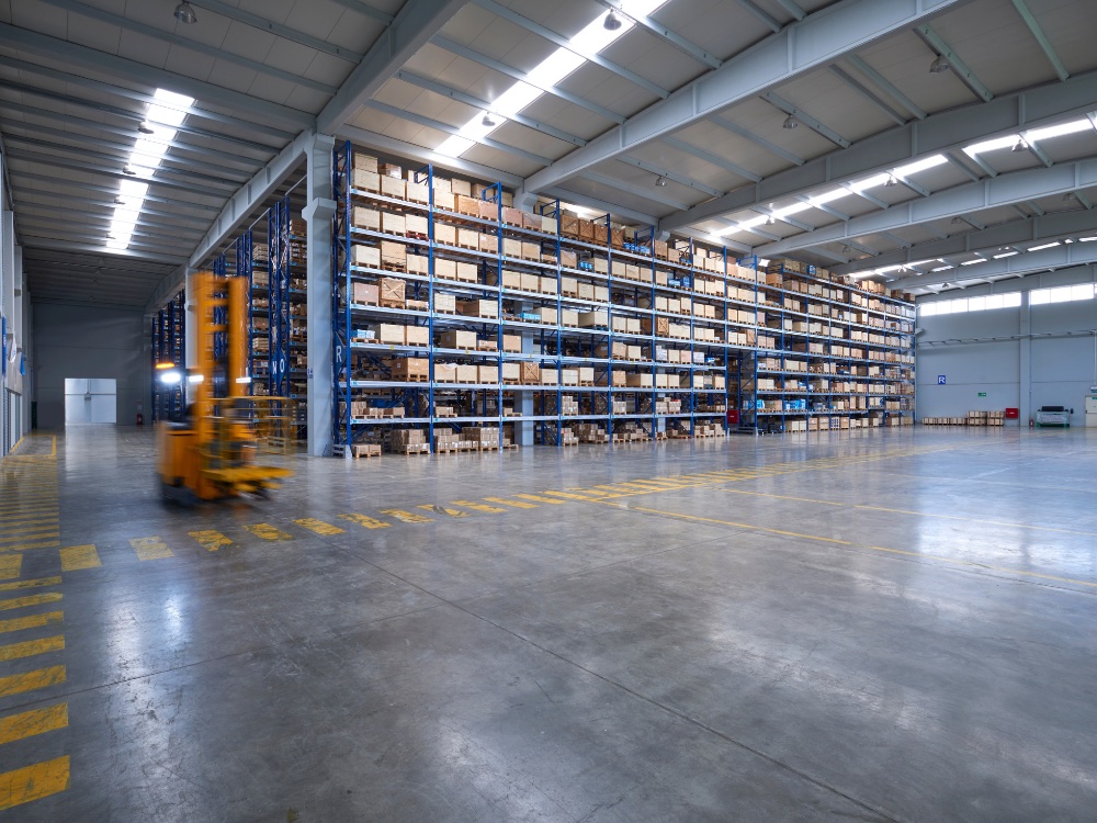 Aménagement d'entrepôts - chantier OptimSpace