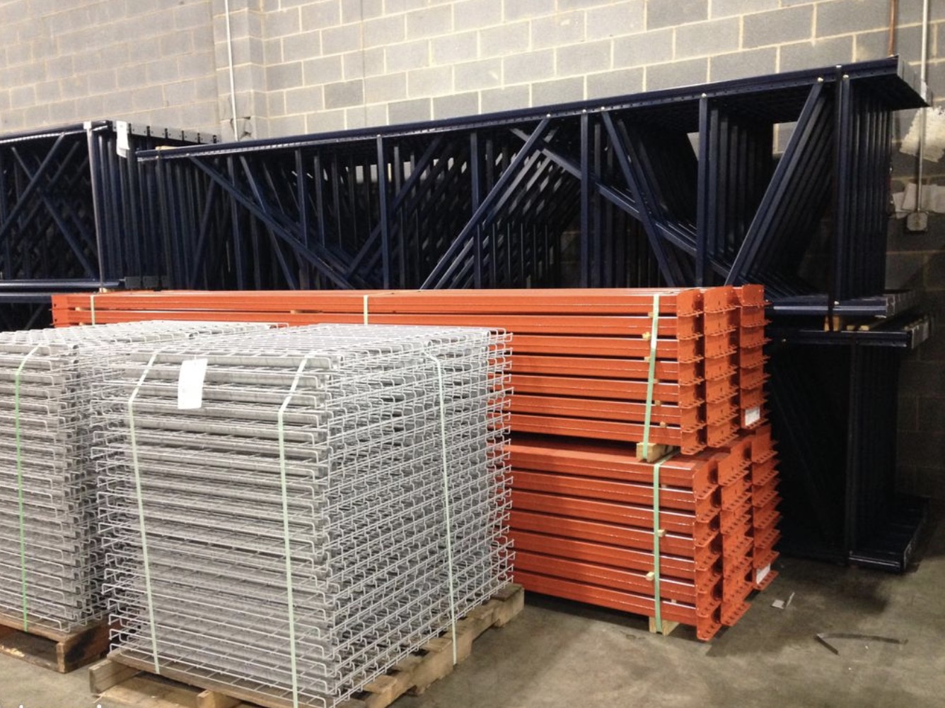 Fourniture de rayonnages - chantier OptimSpace